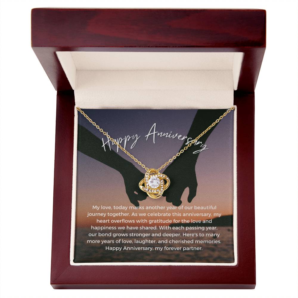 Happy Anniversary | Elegant Affection Pendant Necklace: Forever Love and Devotion πβοΈπ