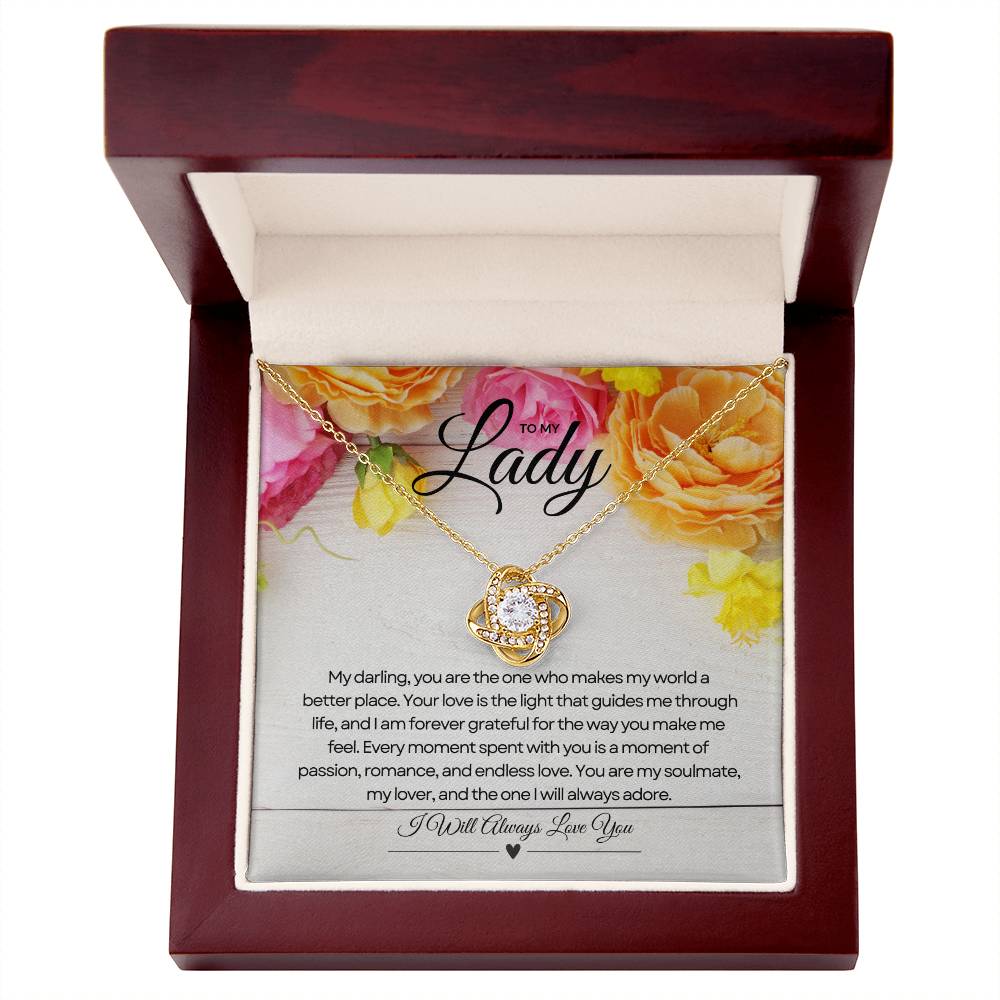 To My Lady | Eternal Love's Embrace Pendant πππ