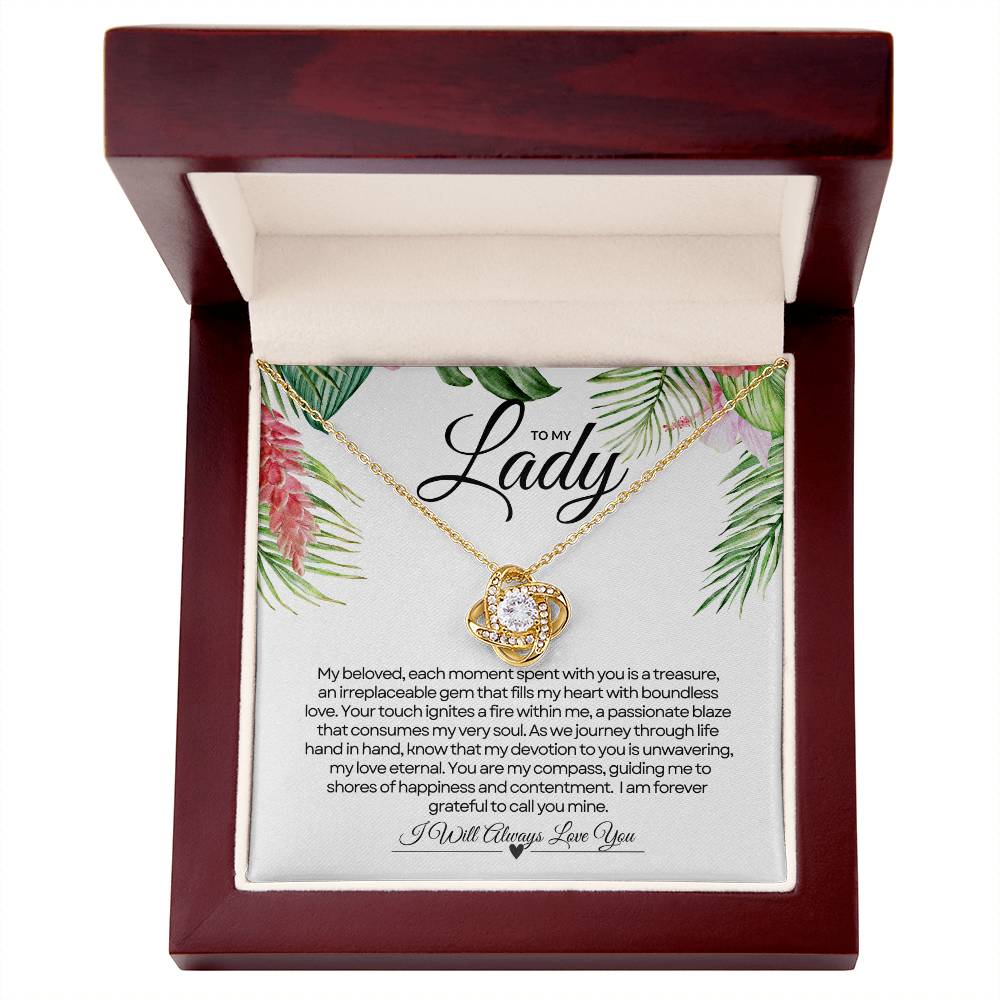 To My Lady | Unbreakable Bond Love Pendant πππ