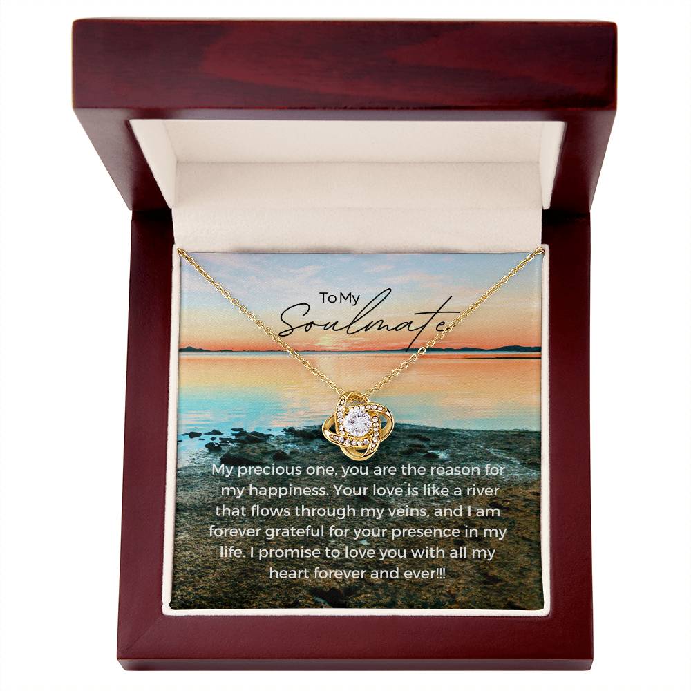 To My Soulmate | Timeless Forever Love Necklace: Exquisite Treasure of Everlasting Loveπππ