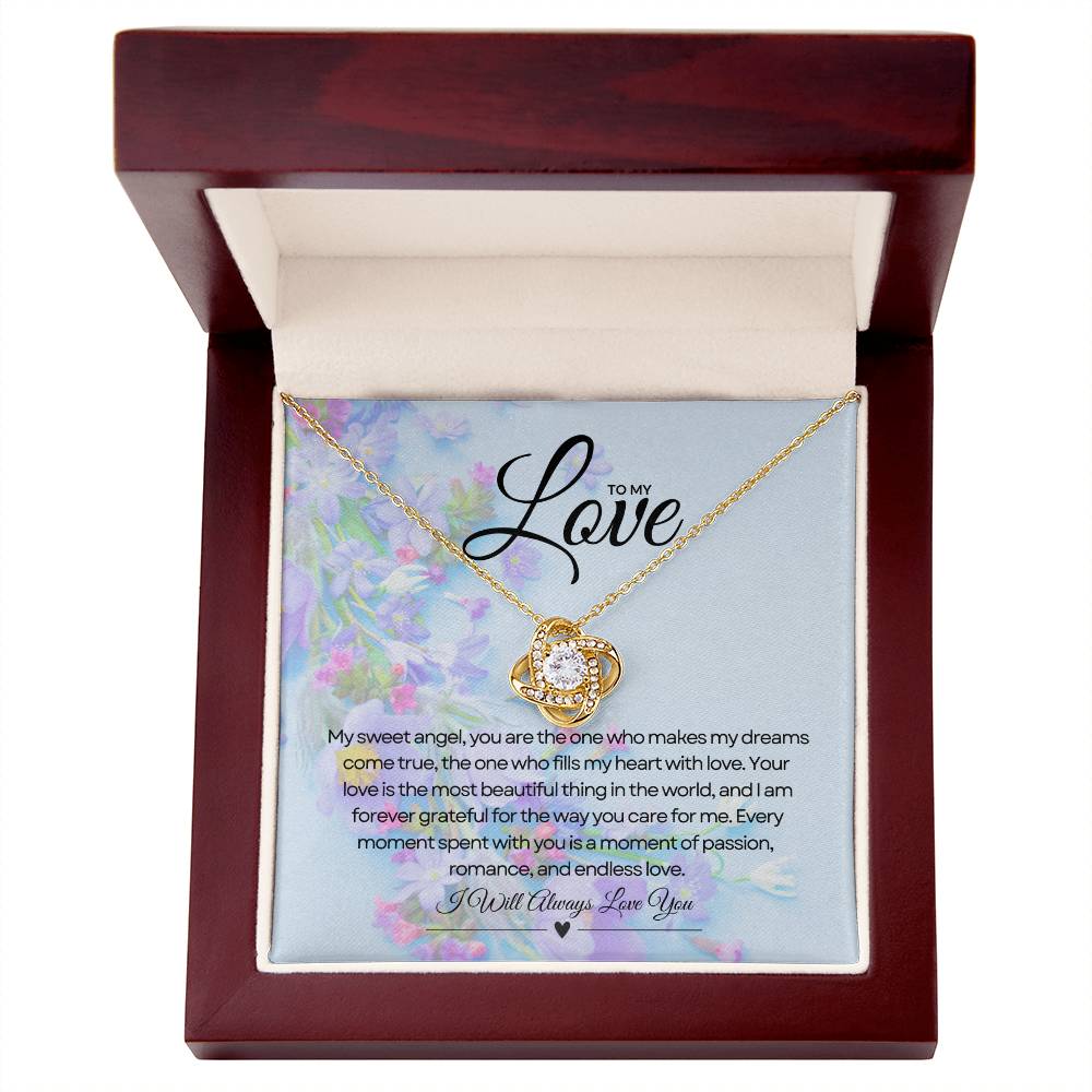 To My Love | Forever Linked Love Necklace πππ