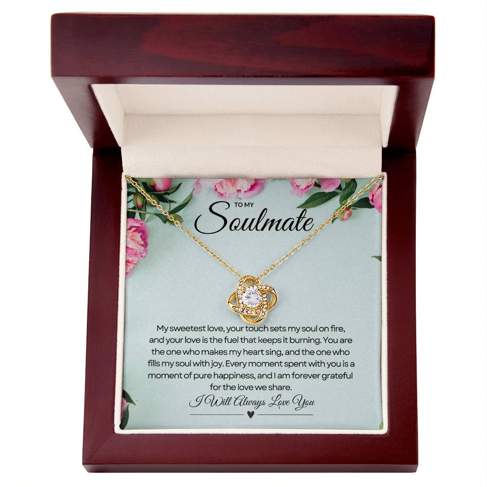 To My Soulmate | Unbreakable Promise Necklace πππ