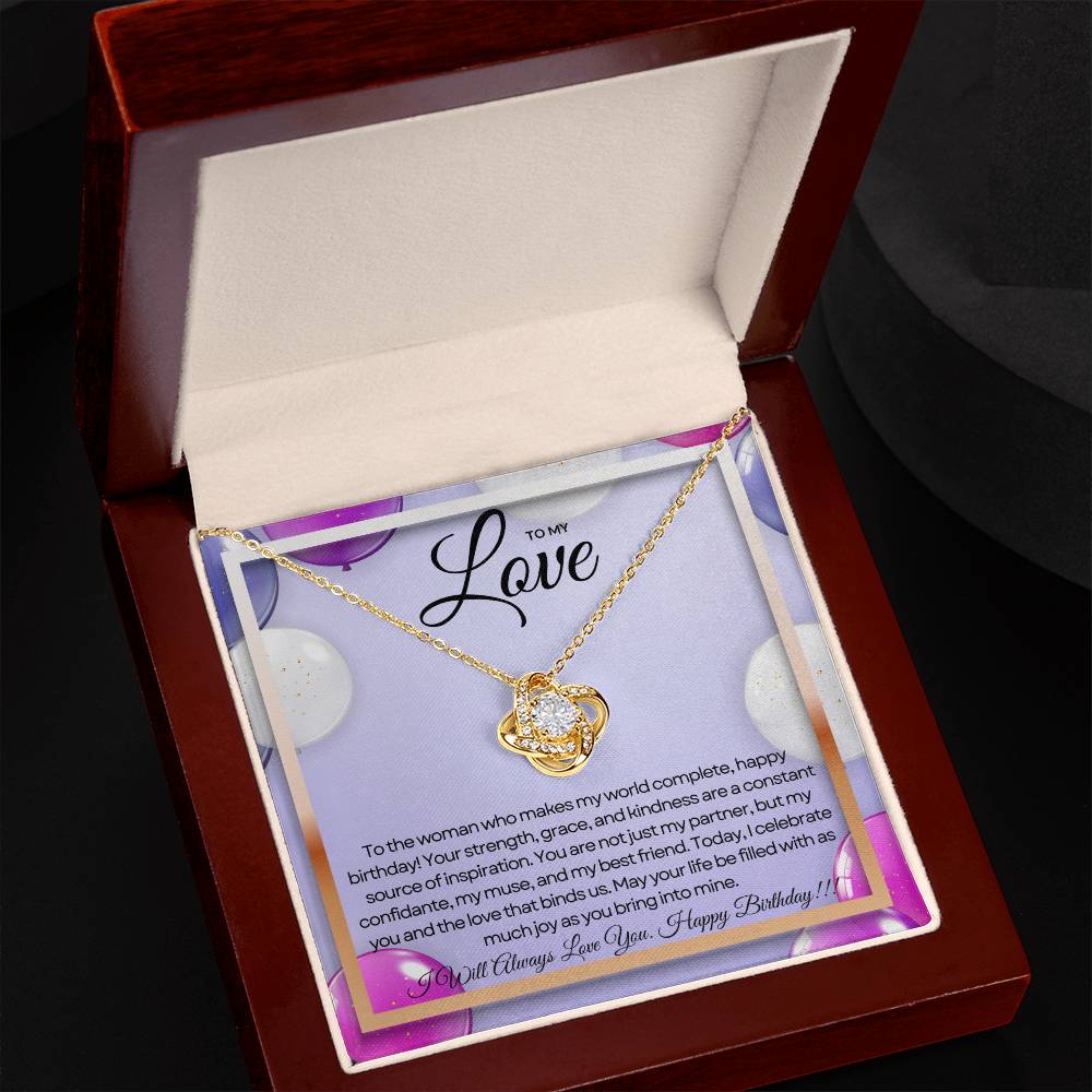 To My Love For Birthday | Enchanting Birthday Love Pendant ππβ¨