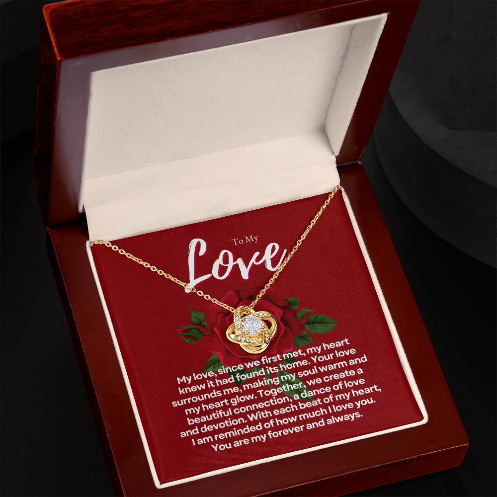 To My Love | Harmony's Embrace Pendant: Perfectly Balanced Loveππβ