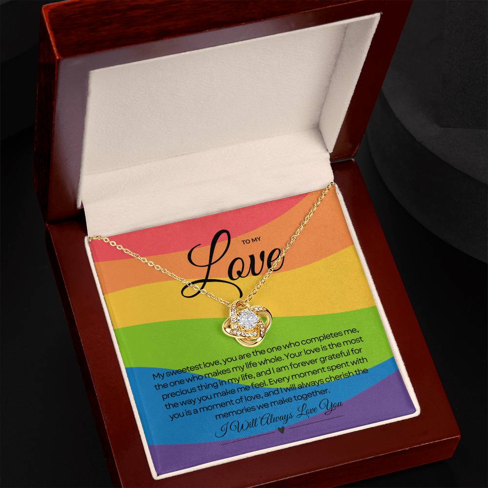 To My Love | Timeless Bond Necklace ππβοΈ