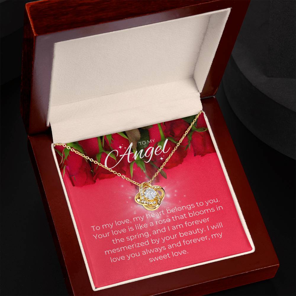To My Angel | Enduring Devotion Pendant: Forever Love πβ³π