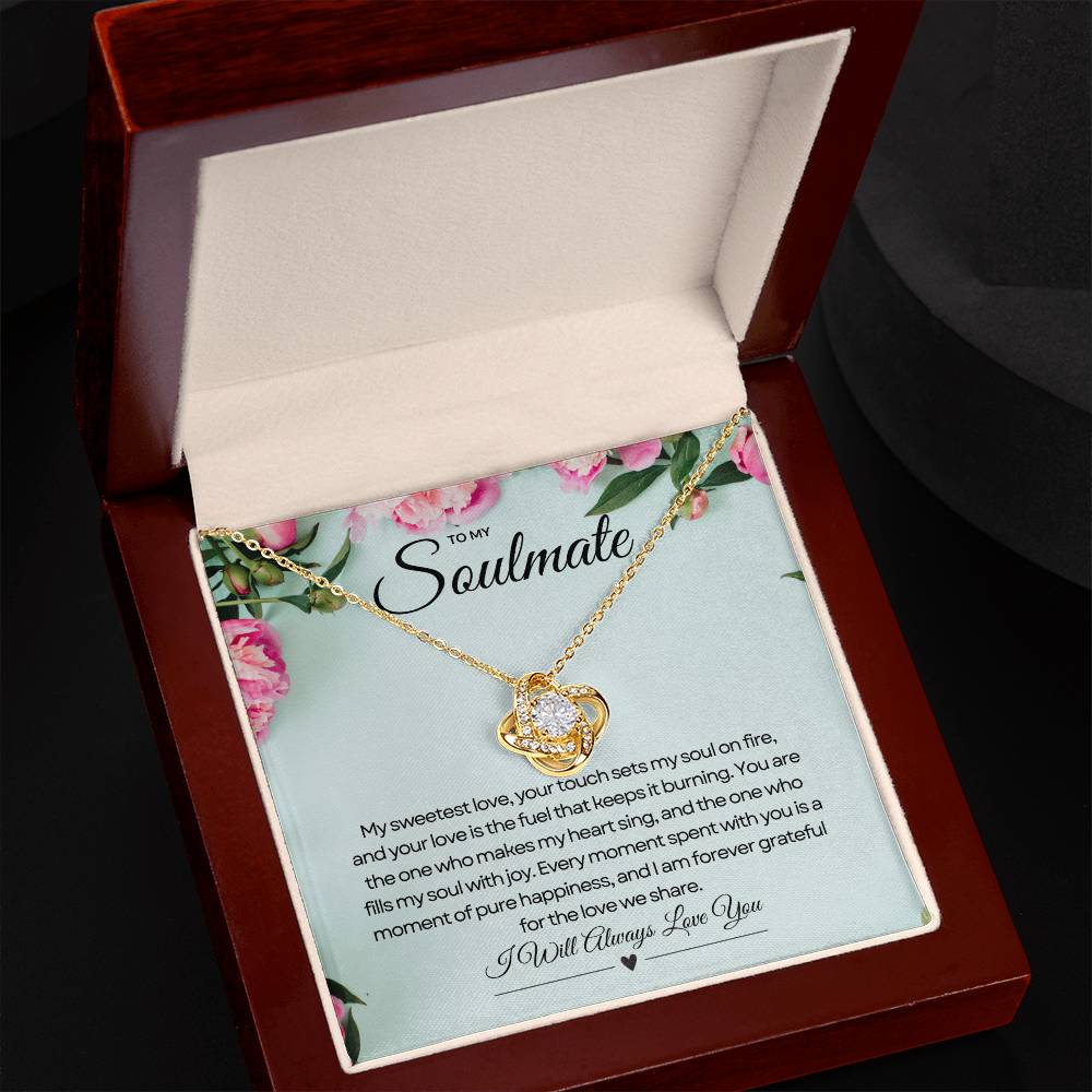 To My Soulmate | Unbreakable Promise Necklace πππ