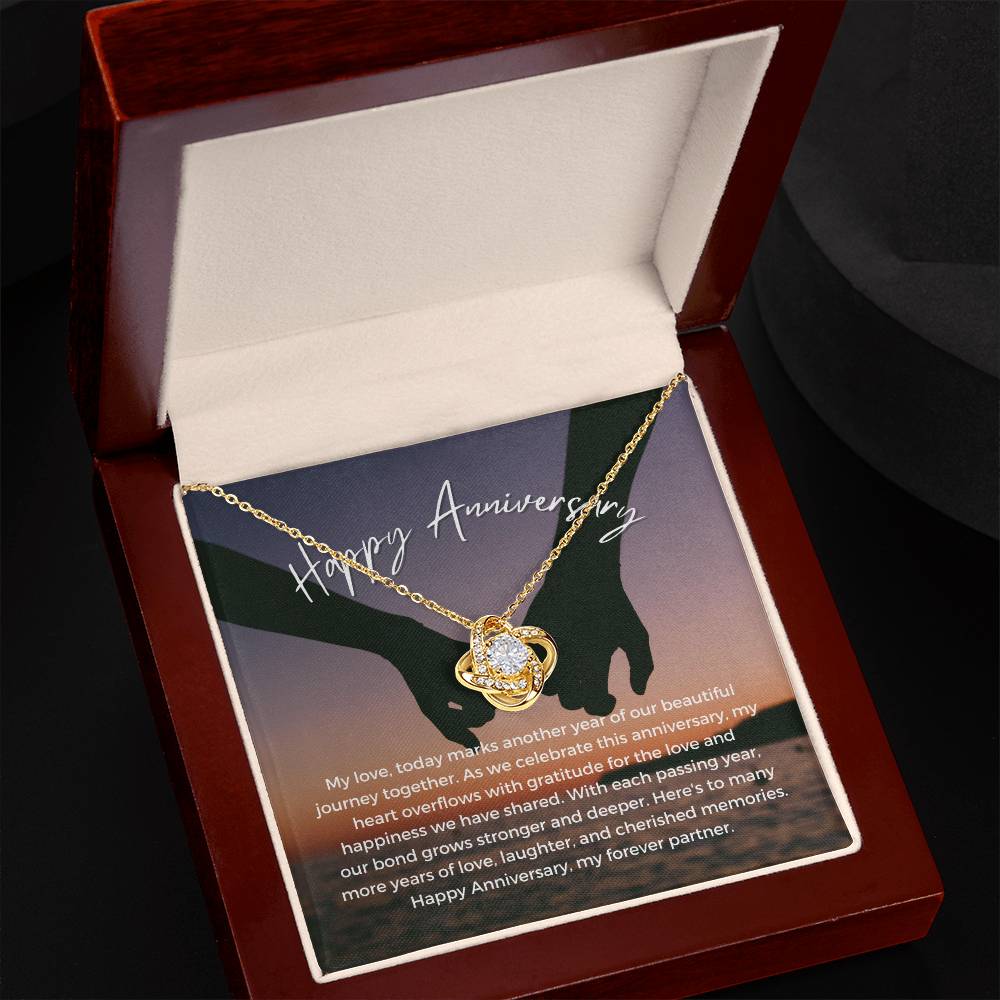 Happy Anniversary | Elegant Affection Pendant Necklace: Forever Love and Devotion πβοΈπ
