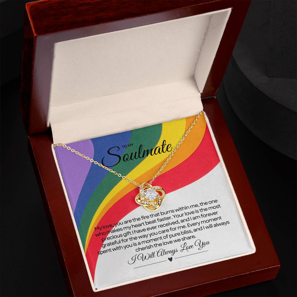 To My Soulmate | Eternal Unity Pendant πππ