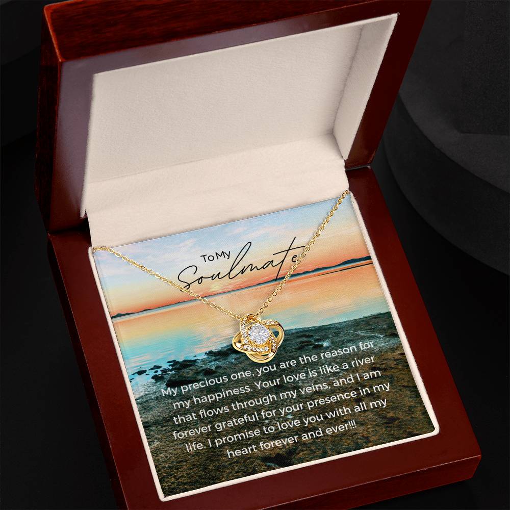 To My Soulmate | Timeless Forever Love Necklace: Exquisite Treasure of Everlasting Loveπππ