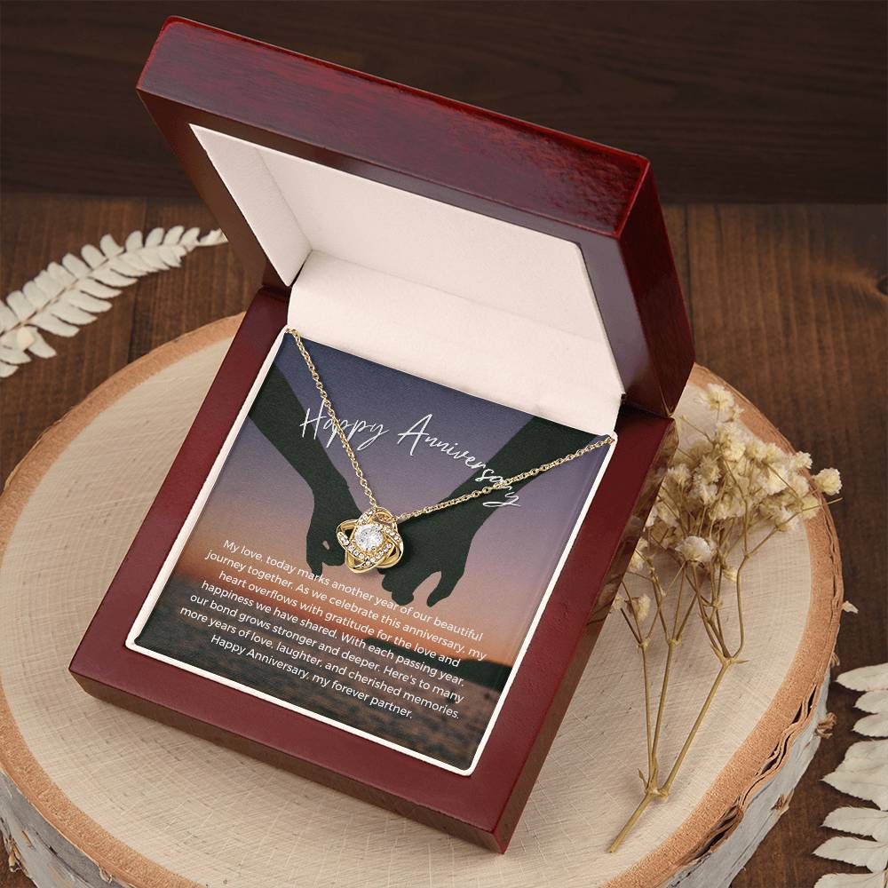 Happy Anniversary | Elegant Affection Pendant Necklace: Forever Love and Devotion πβοΈπ