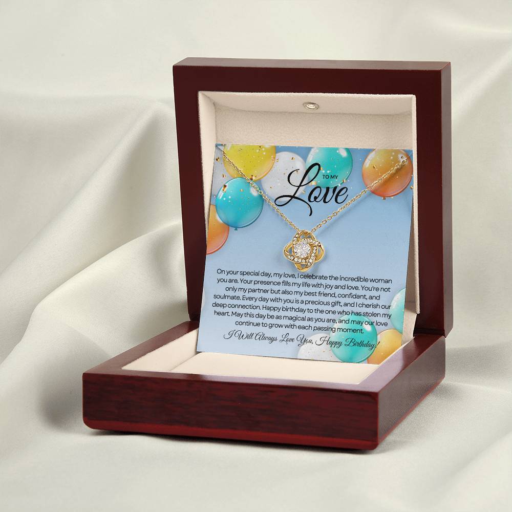 For My Love's Birthday | Blissful Birthday Love Knot ππβ¨