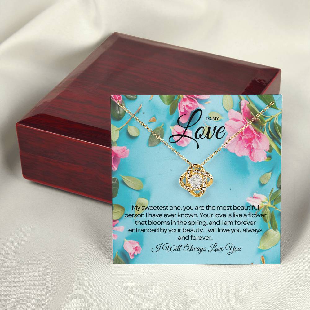 To My Love | Eternal Love's Embrace Pendant πππ
