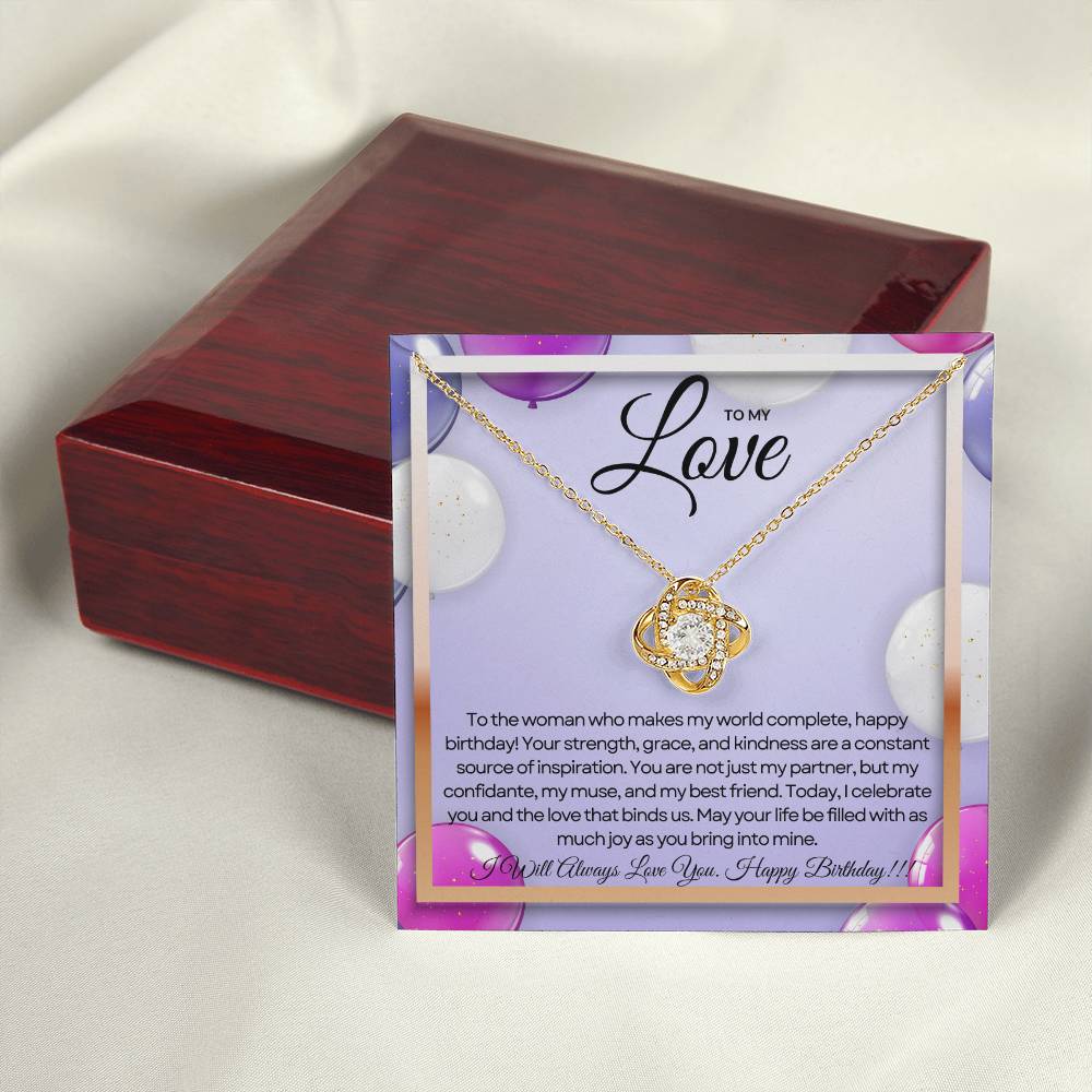 To My Love For Birthday | Enchanting Birthday Love Pendant ππβ¨