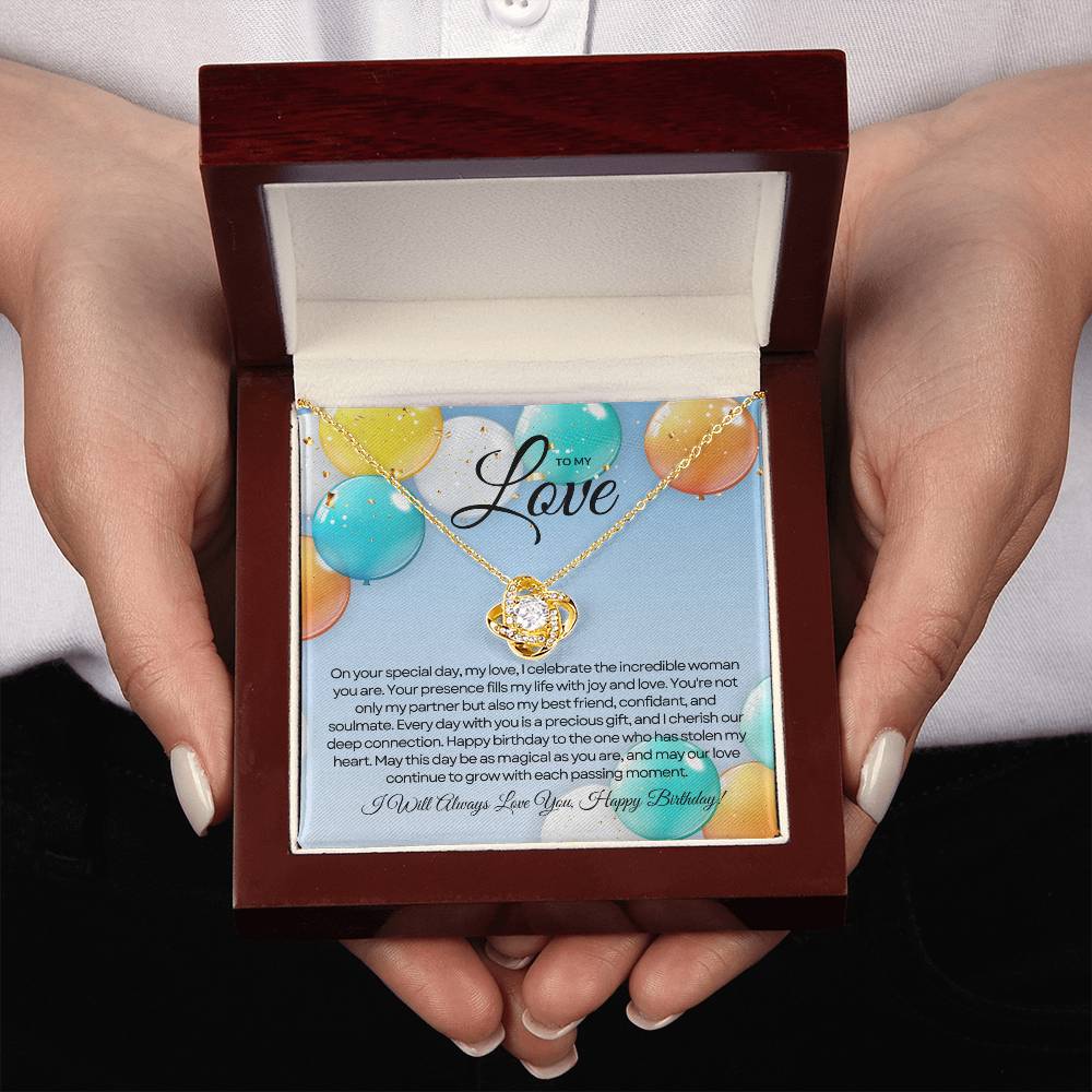 For My Love's Birthday | Blissful Birthday Love Knot ππβ¨