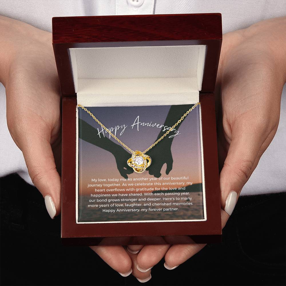 Happy Anniversary | Elegant Affection Pendant Necklace: Forever Love and Devotion πβοΈπ