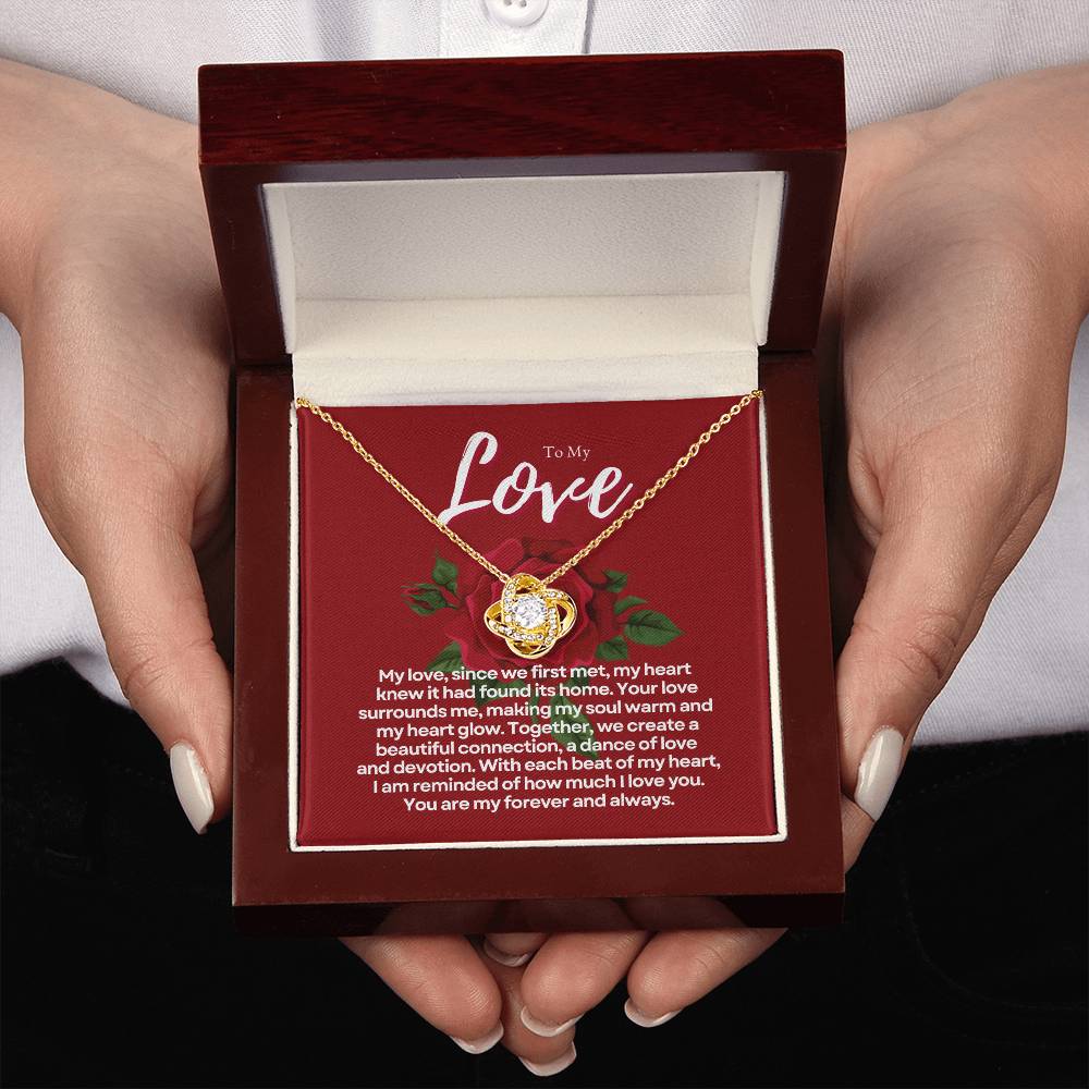 To My Love | Harmony's Embrace Pendant: Perfectly Balanced Loveππβ