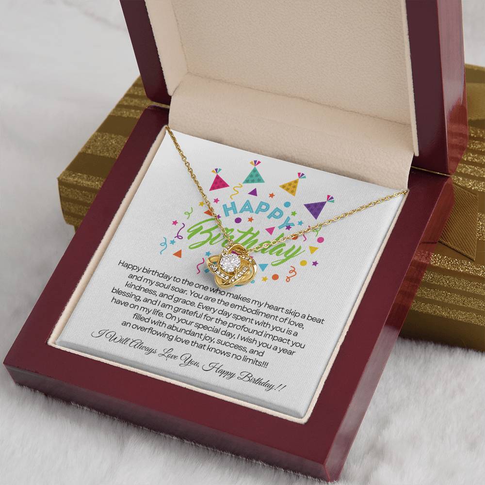For My Love's Birthday | Dazzling Surprise Love Knot πππ