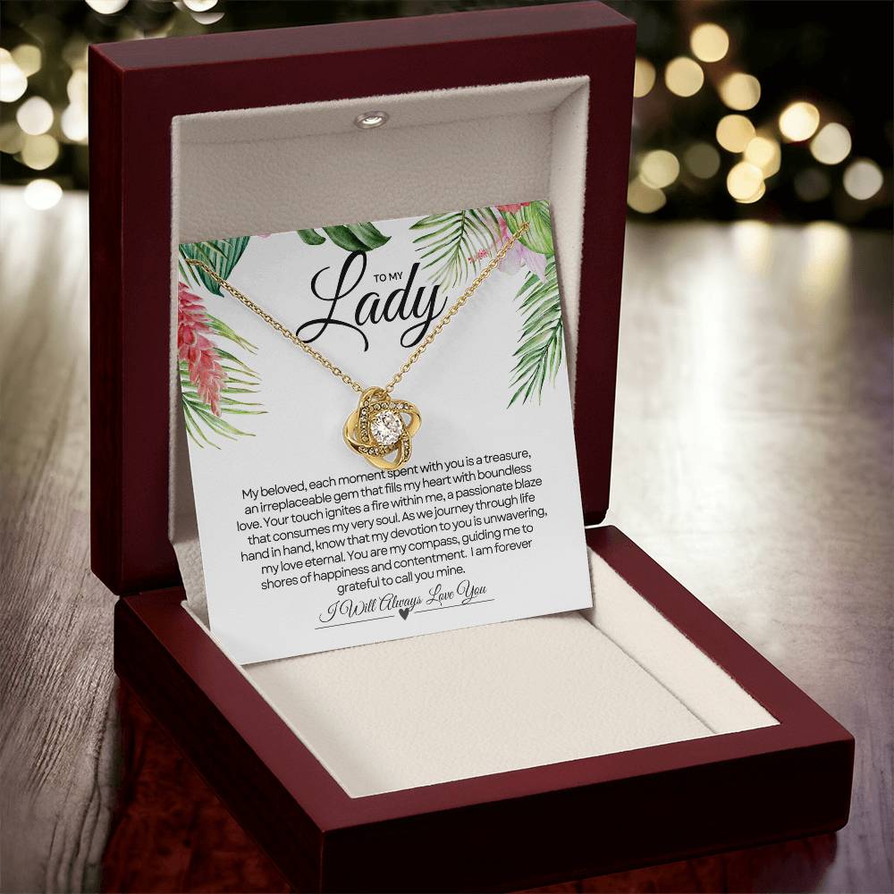 To My Lady | Unbreakable Bond Love Pendant πππ