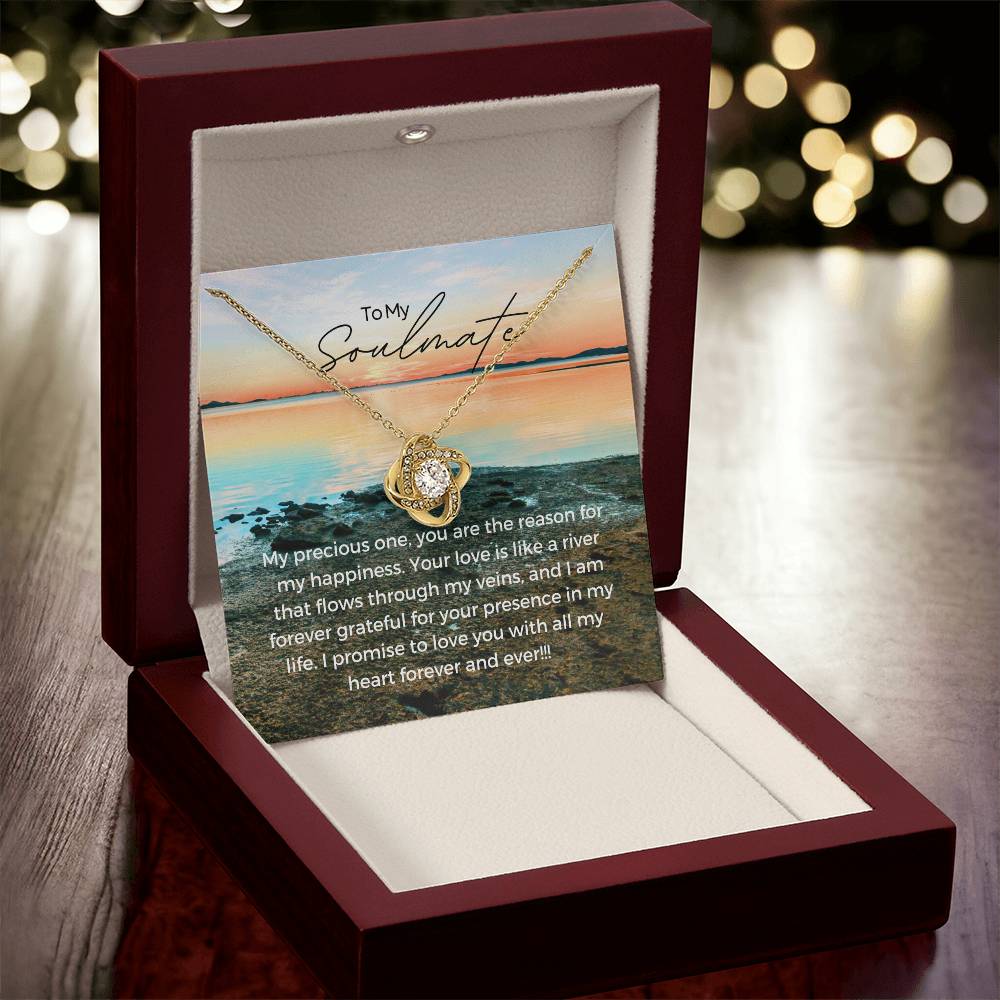 To My Soulmate | Timeless Forever Love Necklace: Exquisite Treasure of Everlasting Loveπππ