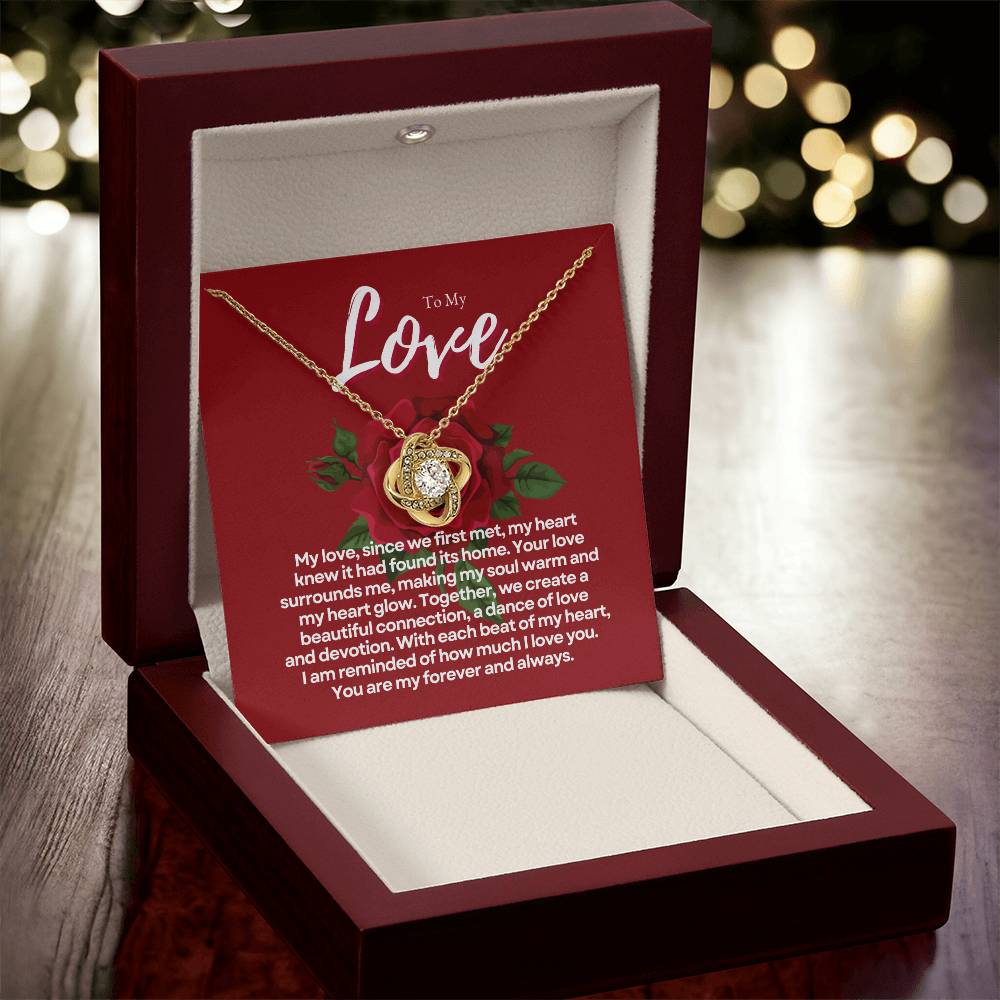 To My Love | Harmony's Embrace Pendant: Perfectly Balanced Loveππβ