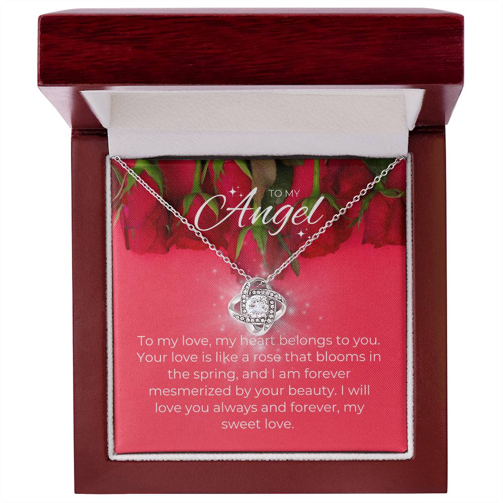 To My Angel | Enduring Devotion Pendant: Forever Love πβ³π