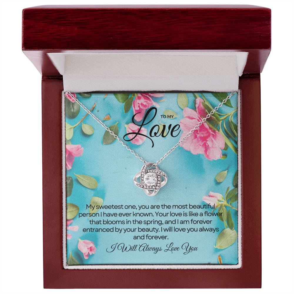 To My Love | Eternal Love's Embrace Pendant πππ