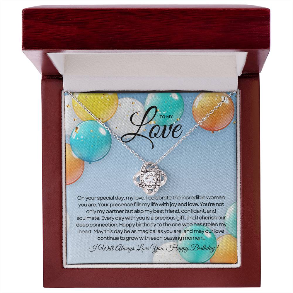For My Love's Birthday | Blissful Birthday Love Knot ππβ¨