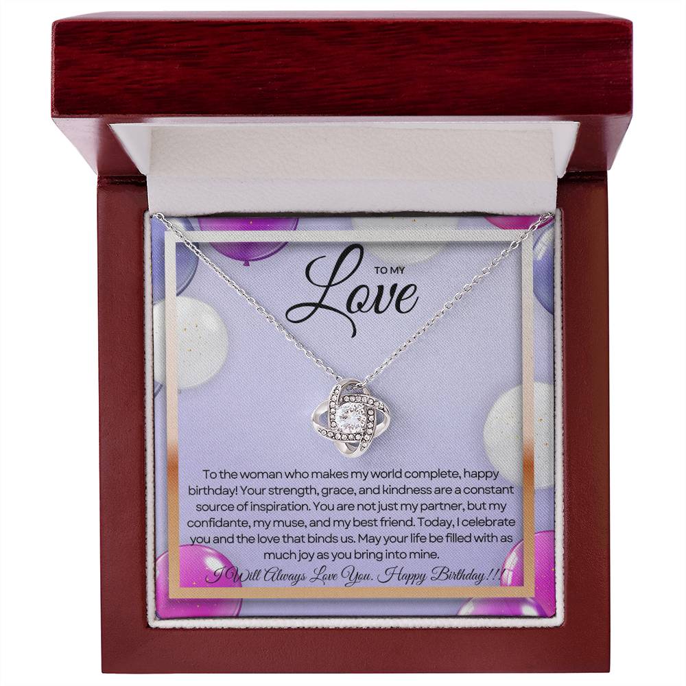 To My Love For Birthday | Enchanting Birthday Love Pendant ππβ¨