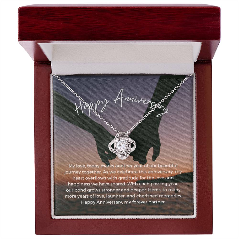 Happy Anniversary | Elegant Affection Pendant Necklace: Forever Love and Devotion πβοΈπ