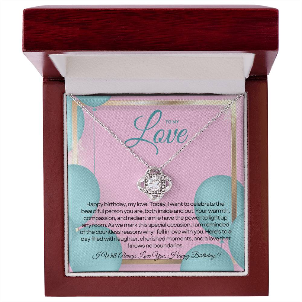 For My Love's Birthday | Birthday Love Pendant πππ