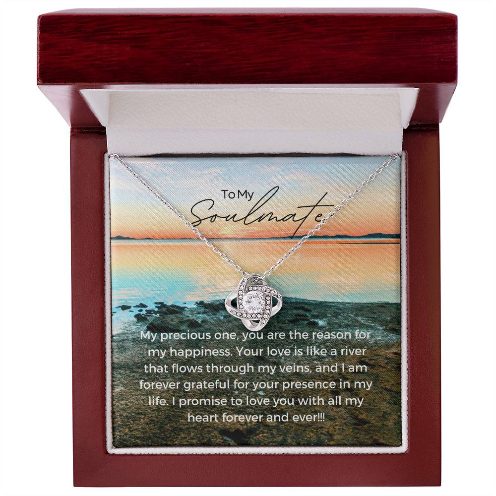 To My Soulmate | Timeless Forever Love Necklace: Exquisite Treasure of Everlasting Loveπππ