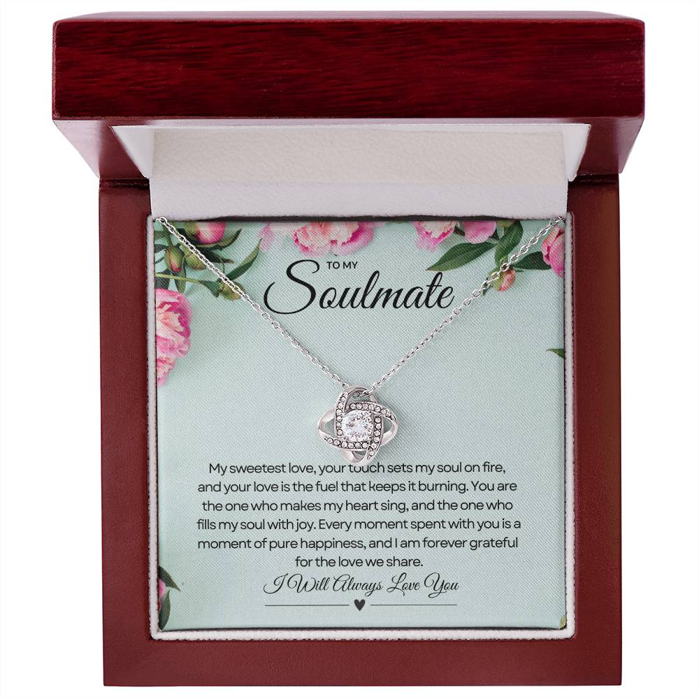 To My Soulmate | Unbreakable Promise Necklace πππ