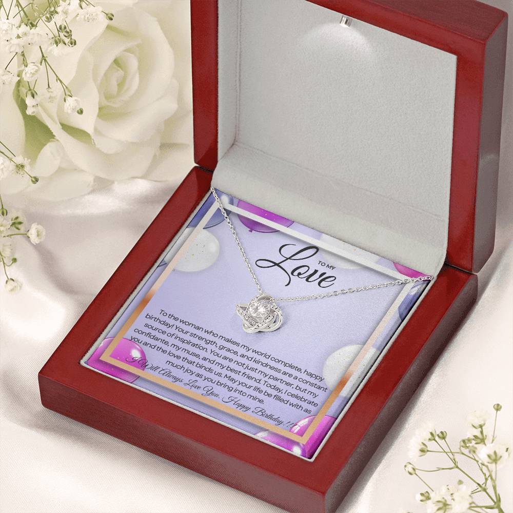 To My Love For Birthday | Enchanting Birthday Love Pendant ππβ¨