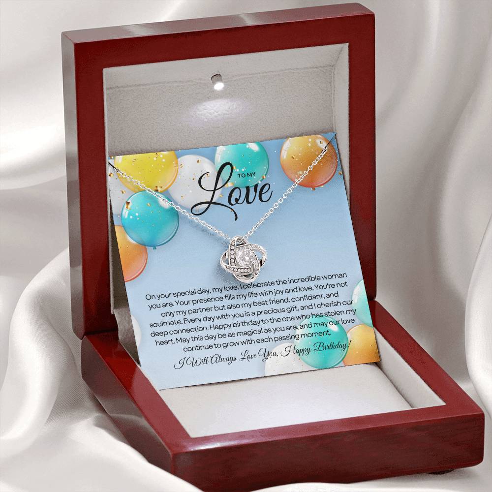 For My Love's Birthday | Blissful Birthday Love Knot ππβ¨