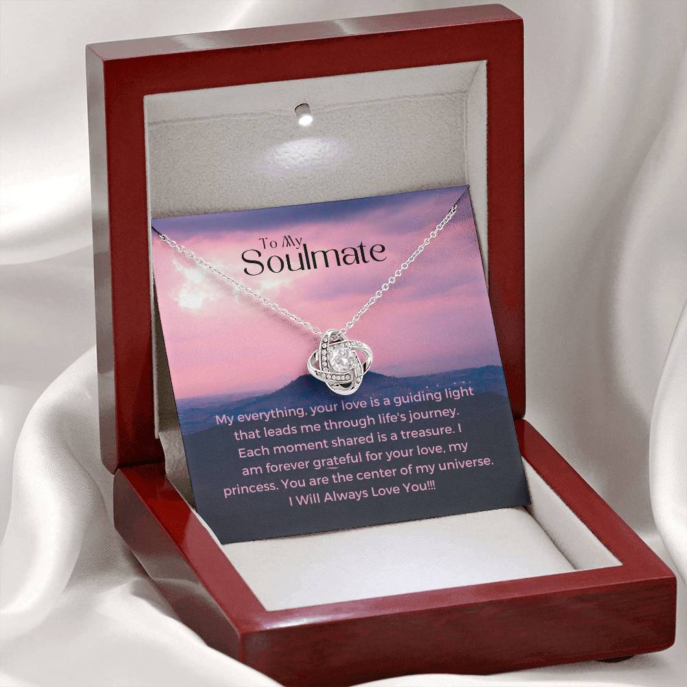 To My Soulmate | Enchanting Love Knot Charm: Enduring Affection ππ€π