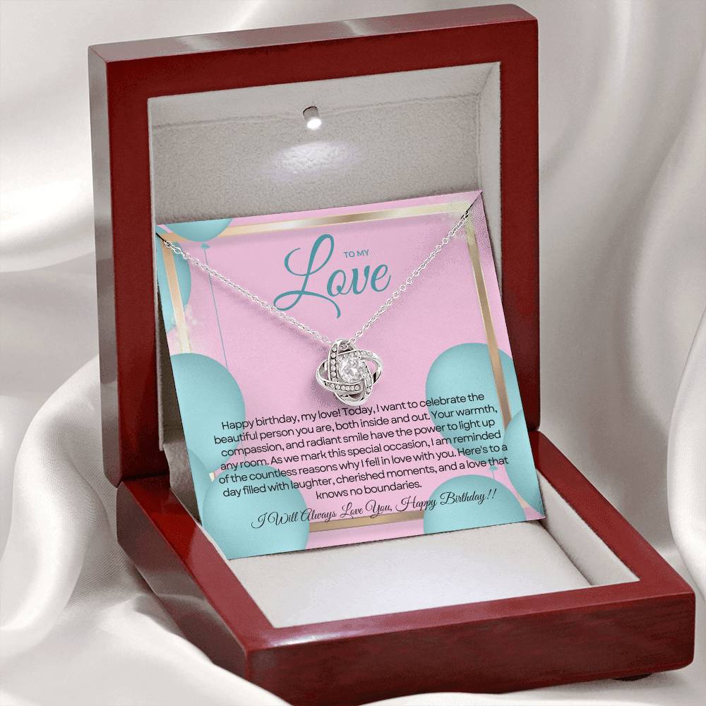 For My Love's Birthday | Birthday Love Pendant πππ