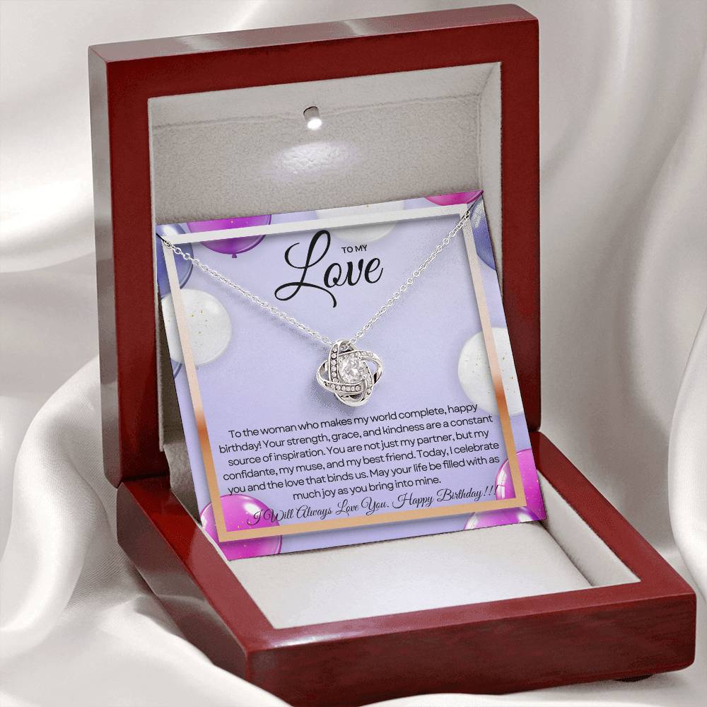 To My Love For Birthday | Enchanting Birthday Love Pendant ππβ¨