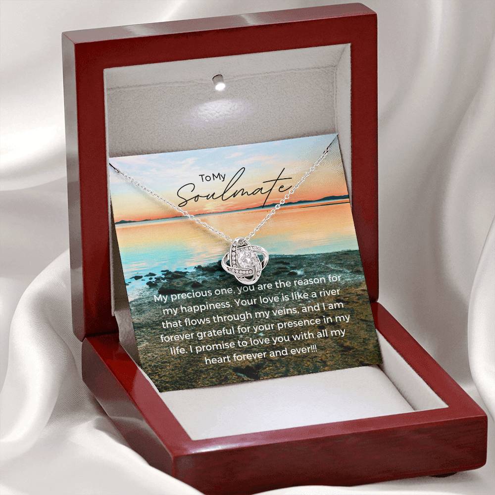 To My Soulmate | Timeless Forever Love Necklace: Exquisite Treasure of Everlasting Loveπππ