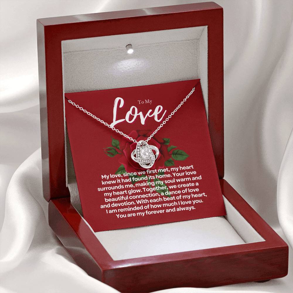 To My Love | Harmony's Embrace Pendant: Perfectly Balanced Loveππβ