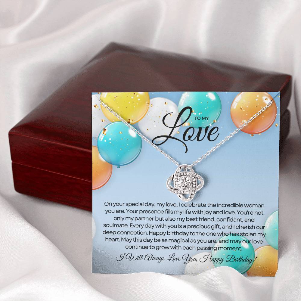 For My Love's Birthday | Blissful Birthday Love Knot ππβ¨