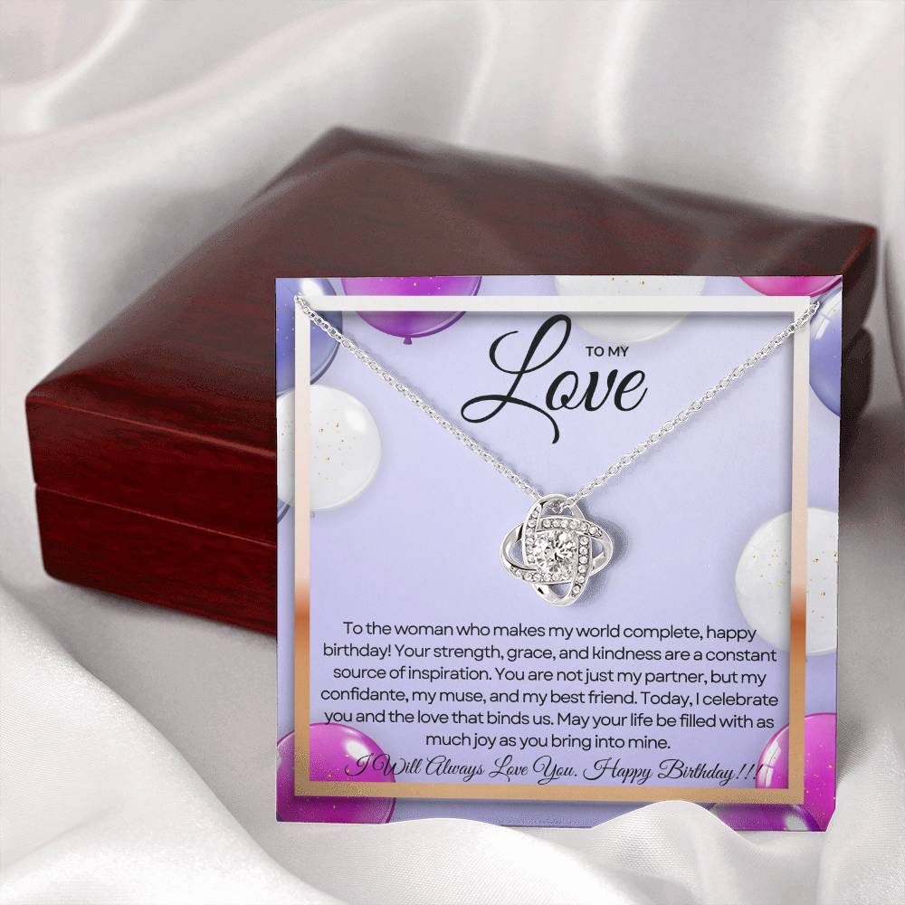 To My Love For Birthday | Enchanting Birthday Love Pendant ππβ¨