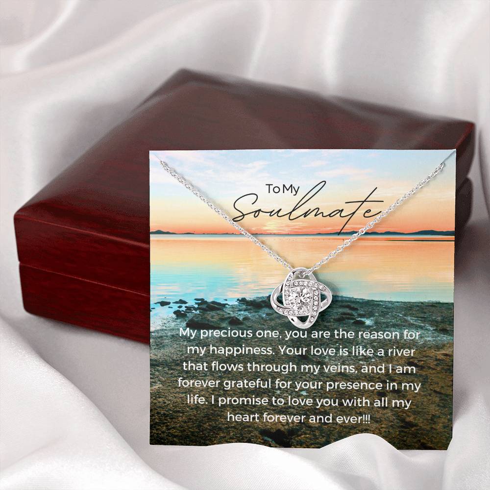 To My Soulmate | Timeless Forever Love Necklace: Exquisite Treasure of Everlasting Loveπππ