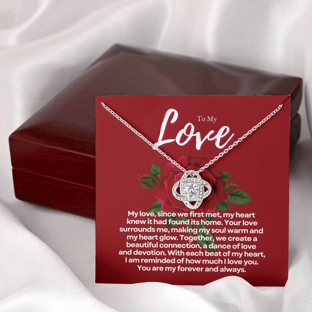 To My Love | Harmony's Embrace Pendant: Perfectly Balanced Loveππβ