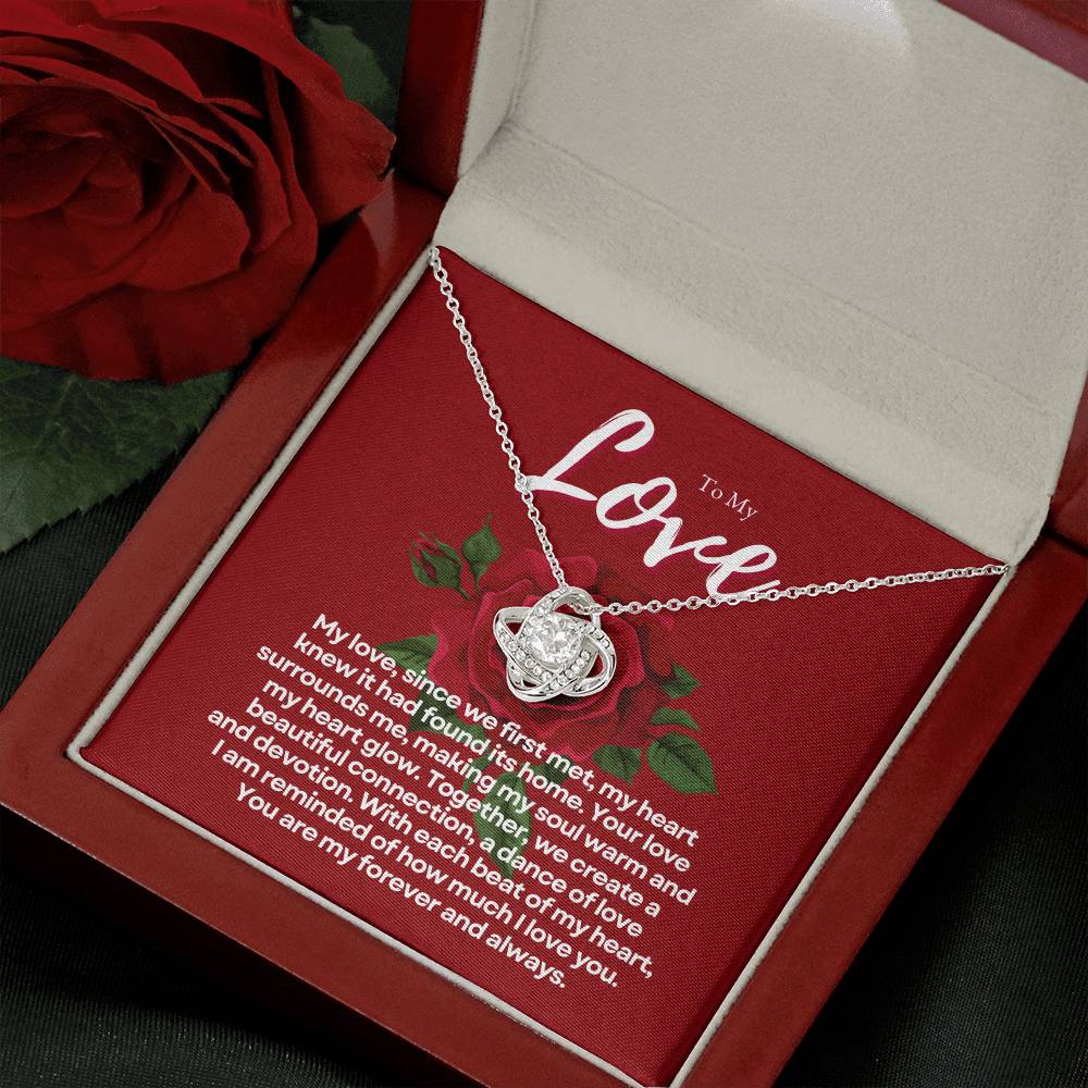 To My Love | Harmony's Embrace Pendant: Perfectly Balanced Loveππβ