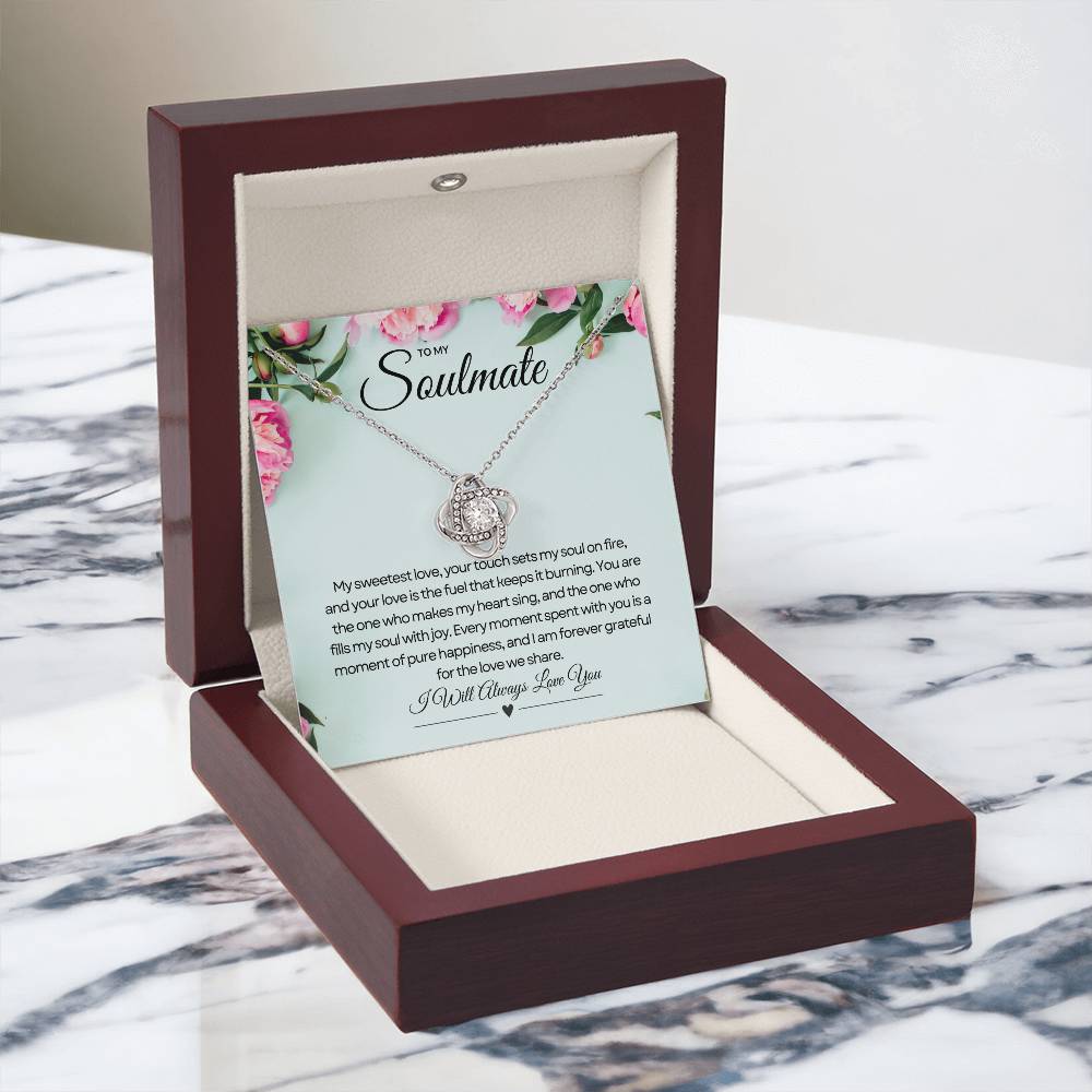 To My Soulmate | Unbreakable Promise Necklace πππ