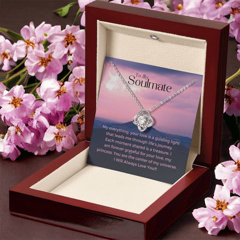 To My Soulmate | Enchanting Love Knot Charm: Enduring Affection ππ€π