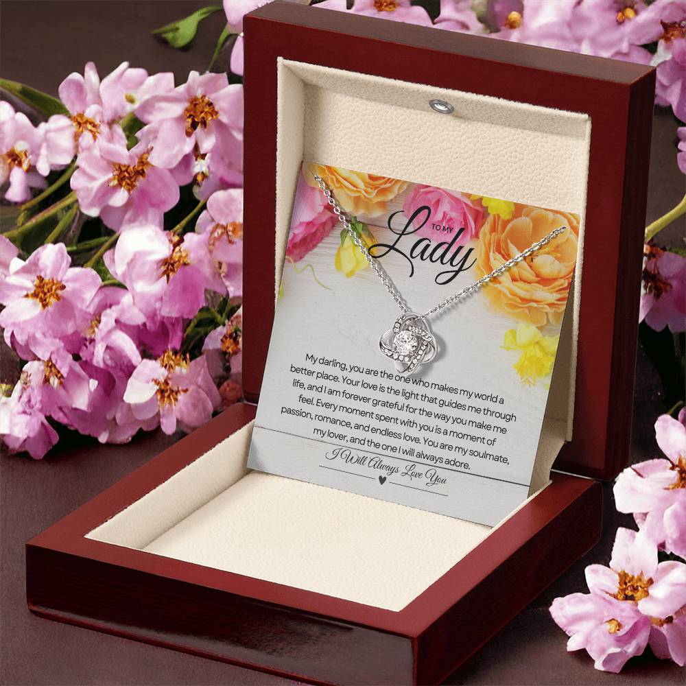 To My Lady | Eternal Love's Embrace Pendant πππ