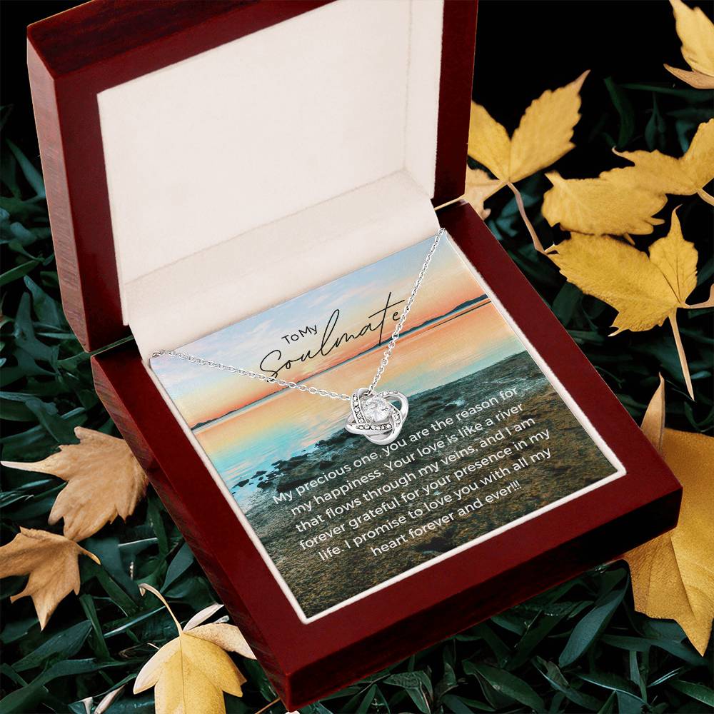 To My Soulmate | Timeless Forever Love Necklace: Exquisite Treasure of Everlasting Loveπππ