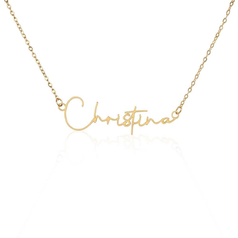 For Her | Signature Style Name Necklace πππ
